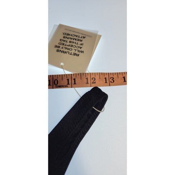 SAME Los Angeles Bottom Swim  Womens Solid 90s Size L Black - Picture 5 of 8